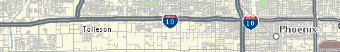 phoenix grocery delivery map